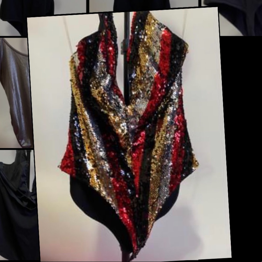 Very cute backless bodysuit